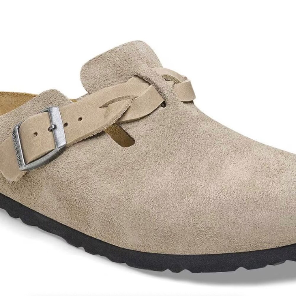 Boston Braided Suede Leather size 40 9-9.5